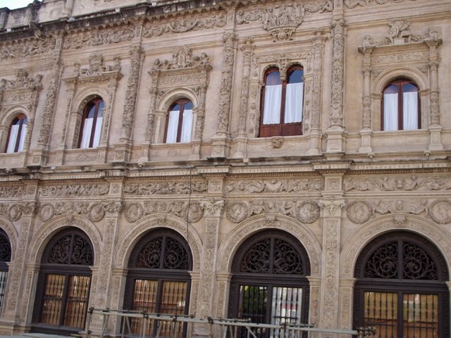 P5190141 stadhuis plaza de san francisco - Sevilla